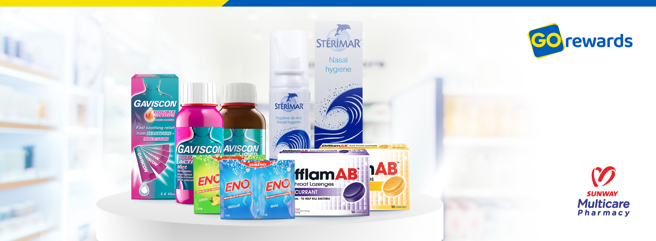 Sunway Multicare Pharmacy: Collect 2X points - Web Banner